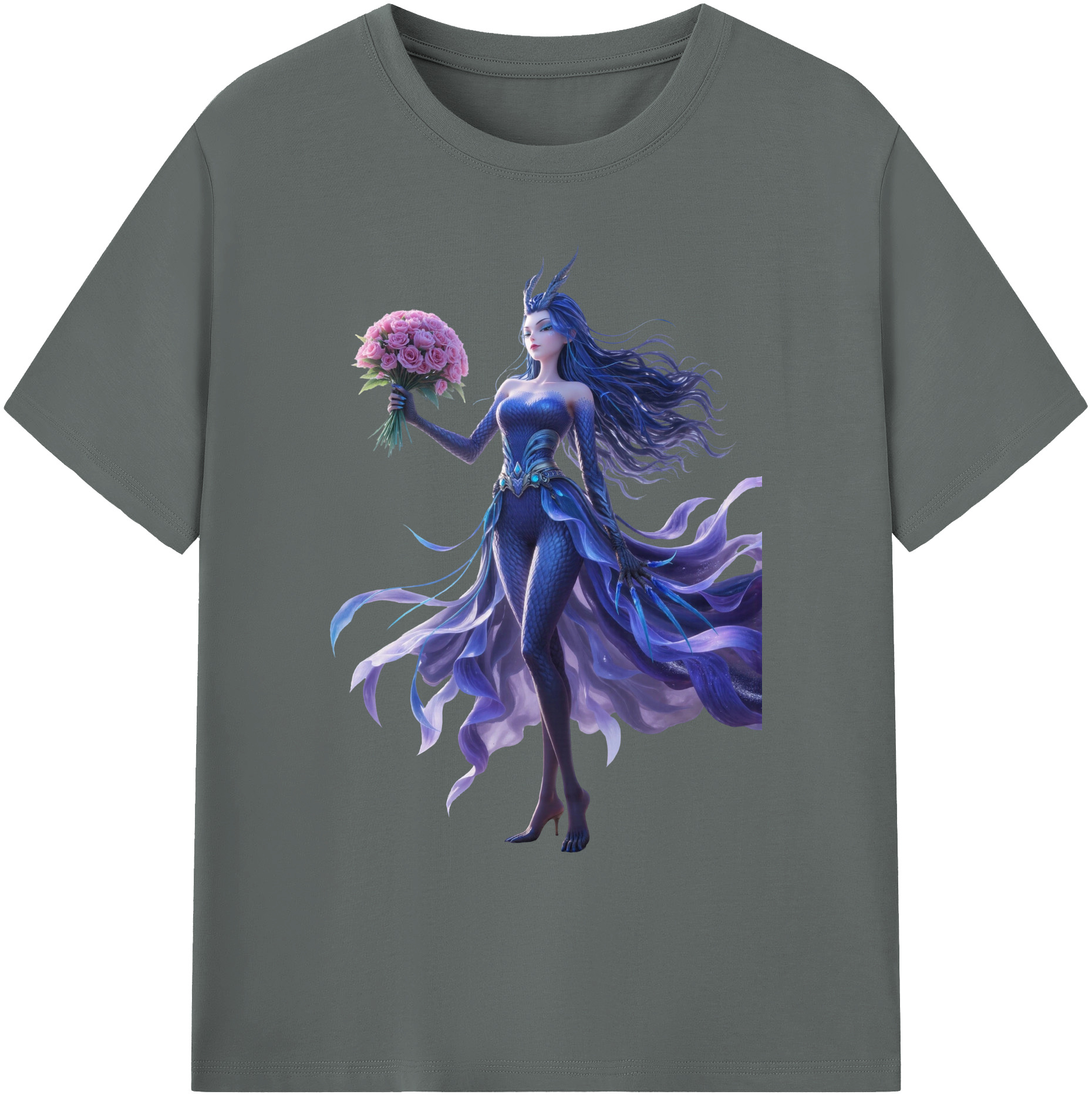（画像用） Ne Zha 2 ナタ 魔童の大暴れ 綿100％ メンズ半袖Tシャツ｜肌触りやわらか＆通気性